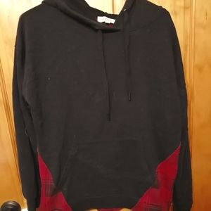 Plaid hoody